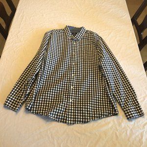 George Men's Classic Fit Long Sleeve Button-Down Shirt XL